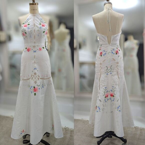 Vintage Love Shack Fancy Midi Dress - Picture 5 of 9